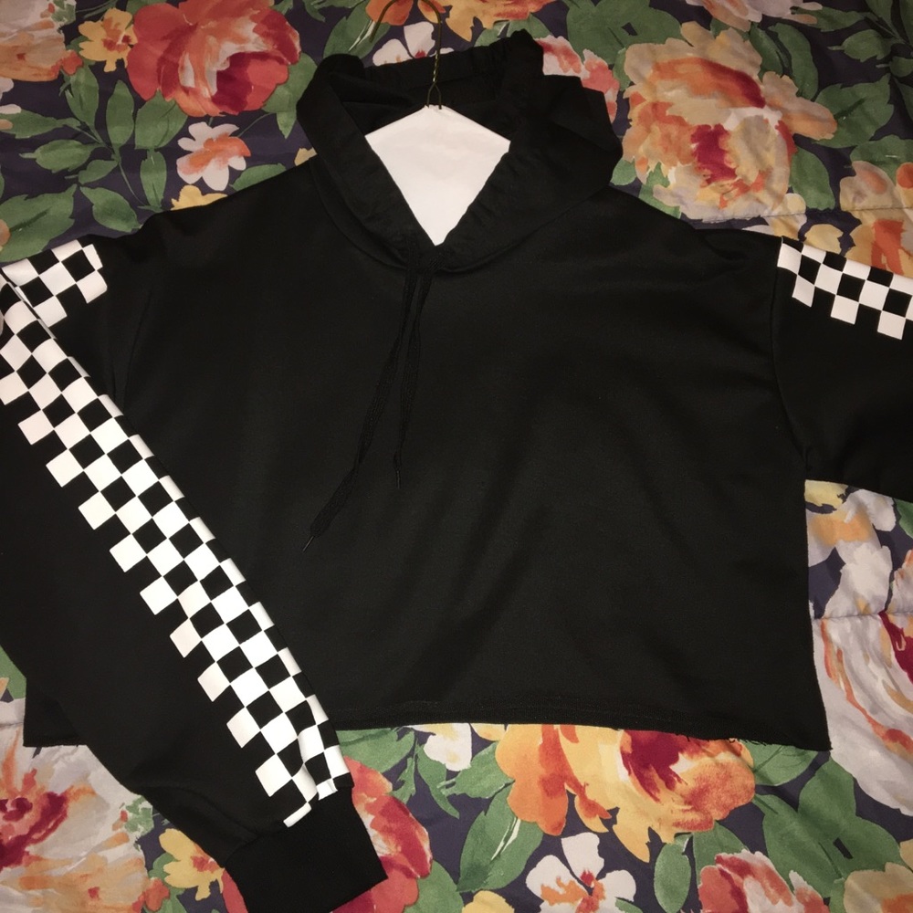 Checkered Crop Top